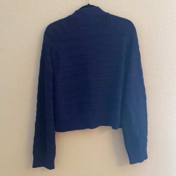 Me+EM Raised Stripe Cotton Cardigan - Picture 3 of 7